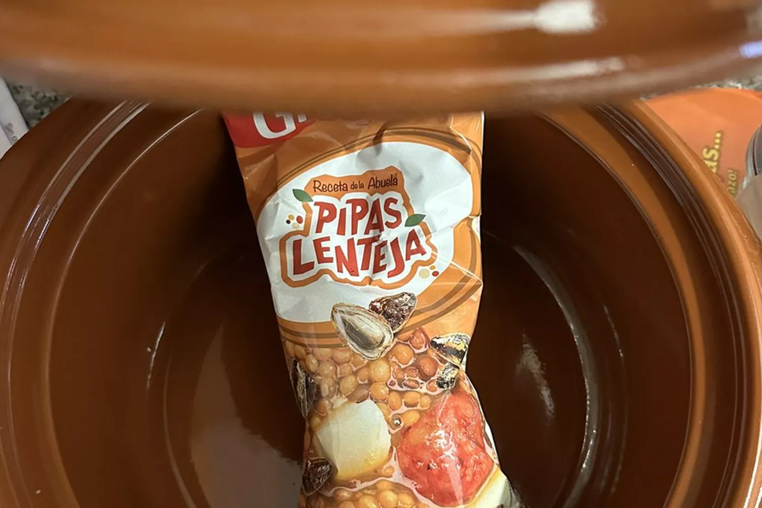 Las pipas con sabor a lentejas de Grefusa / TWITTER