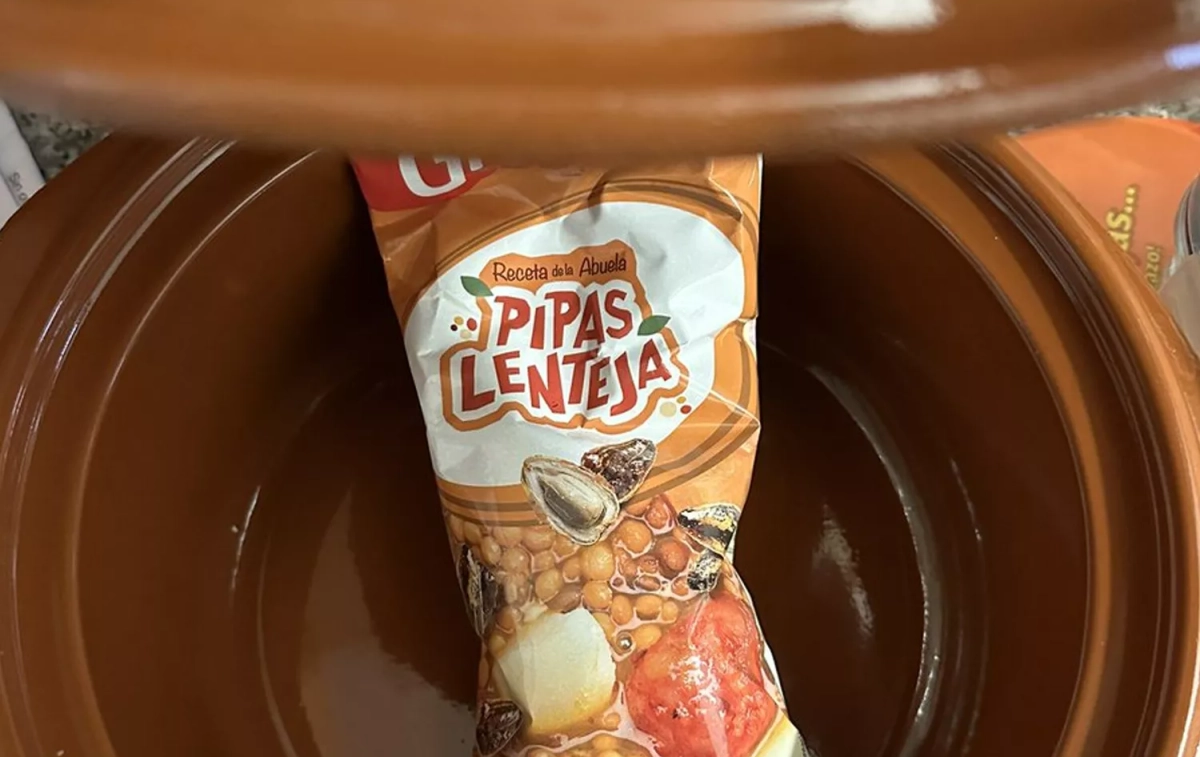 Las pipas con sabor a lentejas de Grefusa / TWITTER