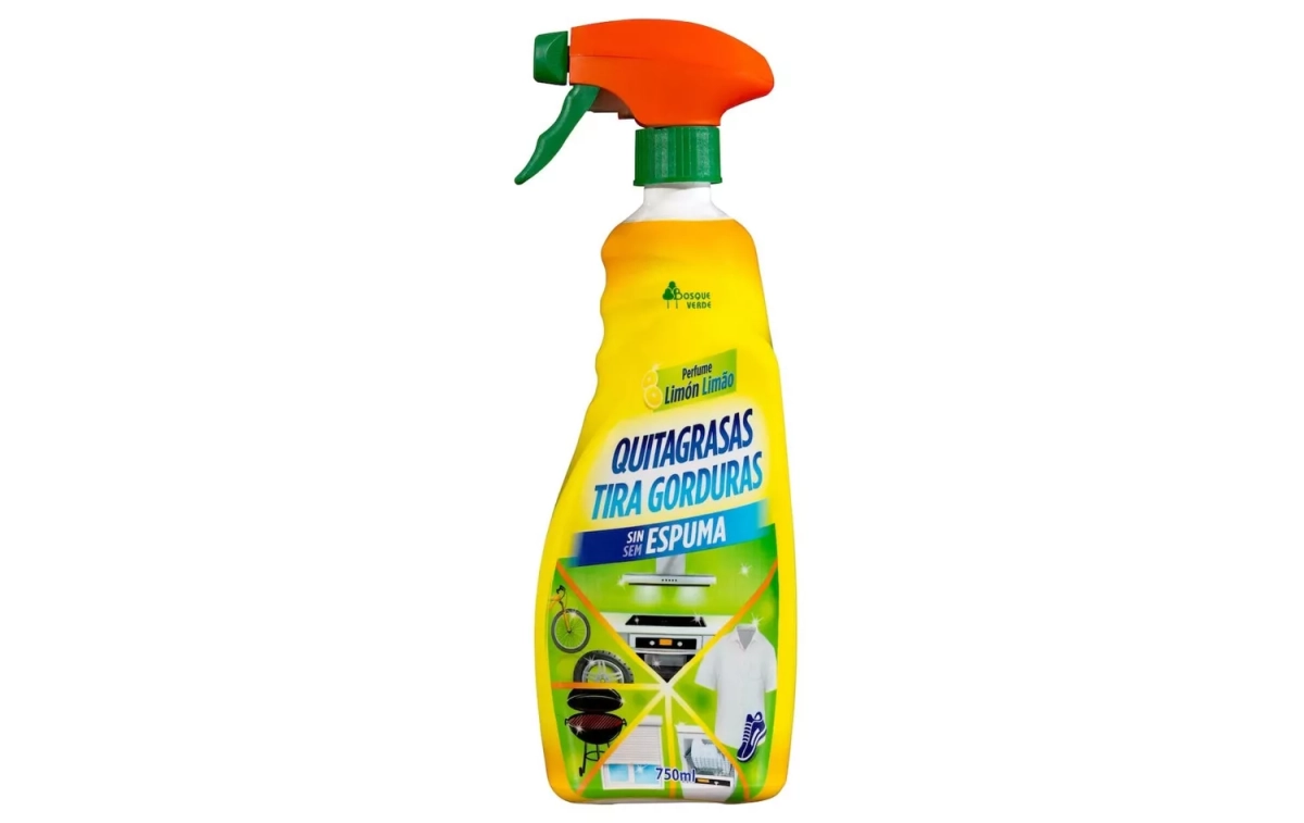 El Quitagrasas sin espuma Bosque Verde perfume limón con pistola / MERCADONA