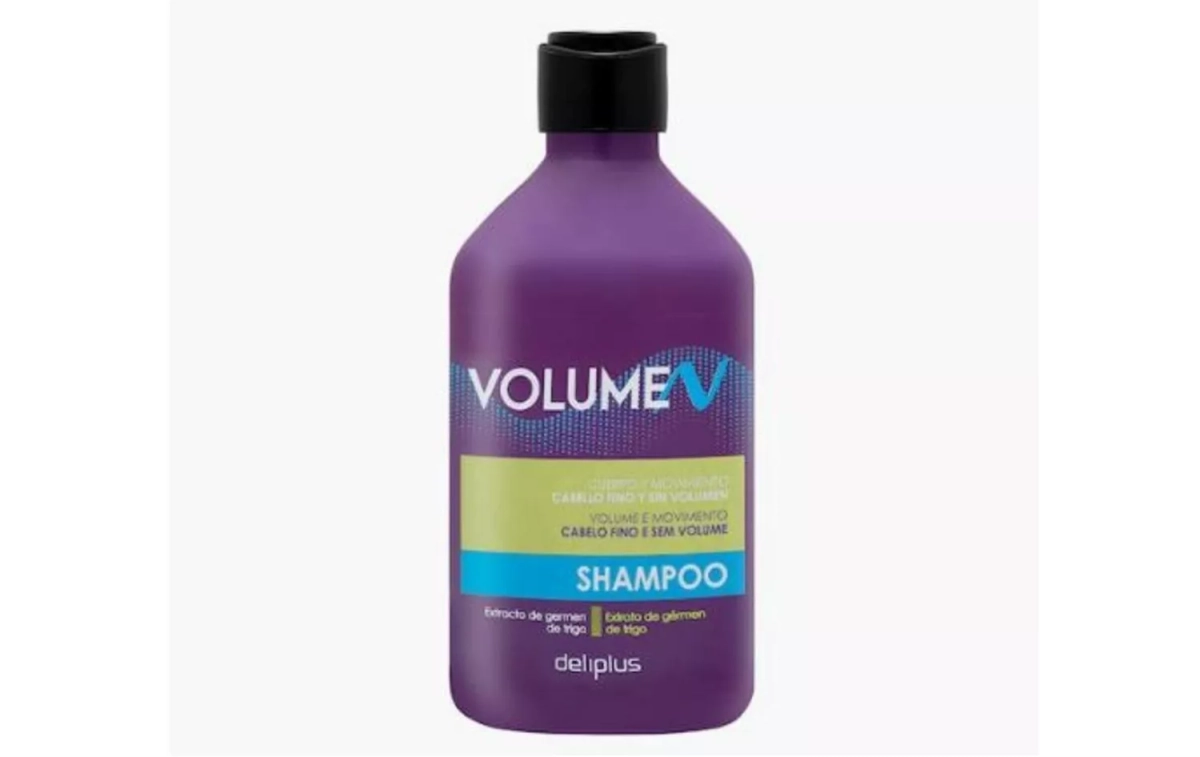 El Champú Volumen de Deliplus para cabello fino / MERCADONA