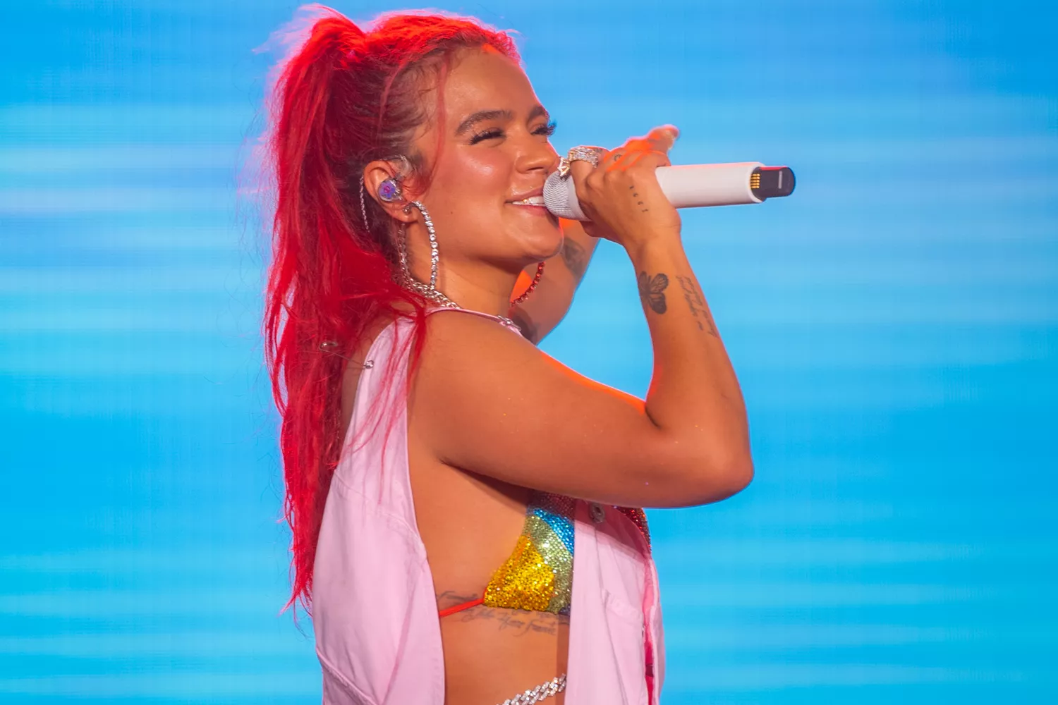 Karol G en un concierto / JONATHAN QUINTERO (LIVE NATION)