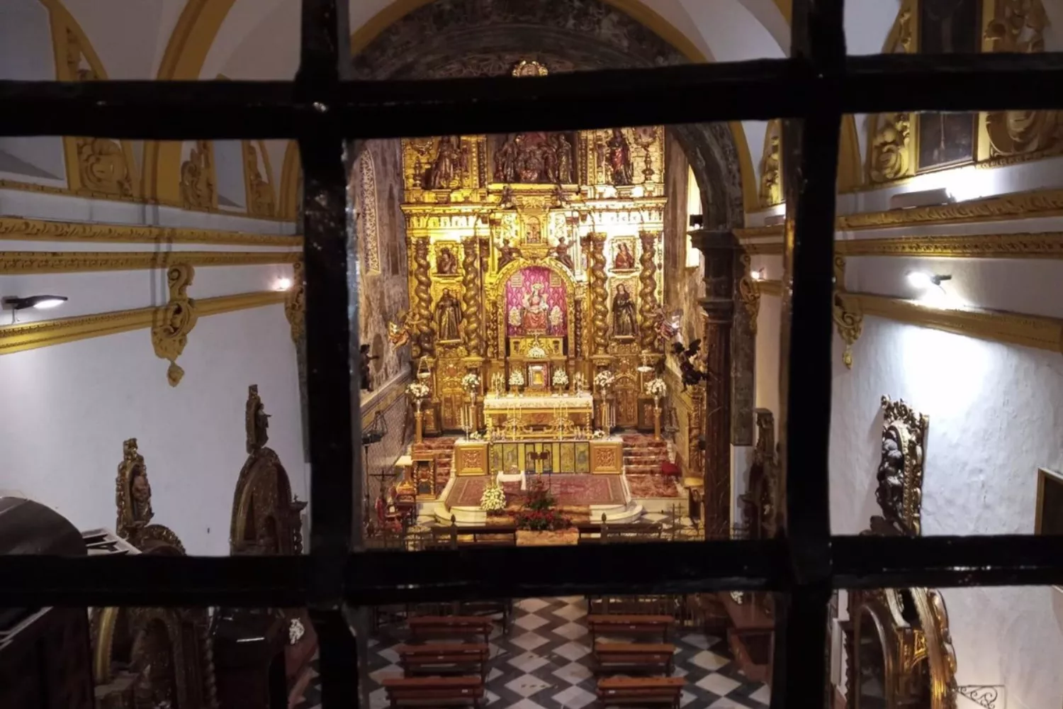 Vista del interior del convento de Santa María de Jesús / EP