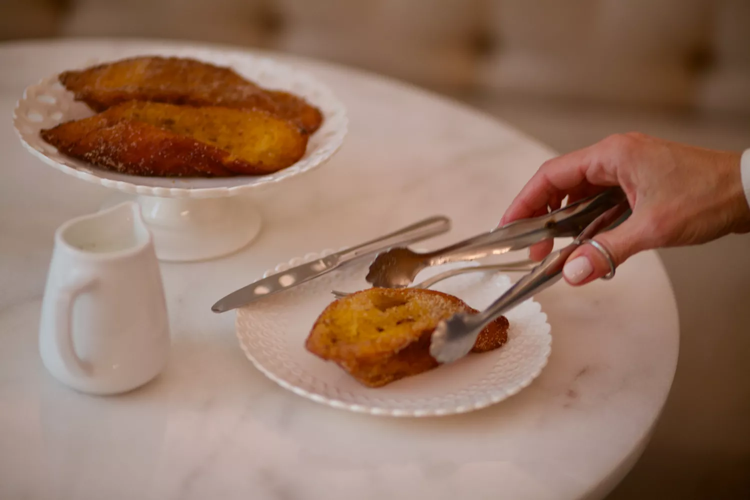 Una torrija en una cafetería / EUROPA PRESS - CÉZARO DE LUCA