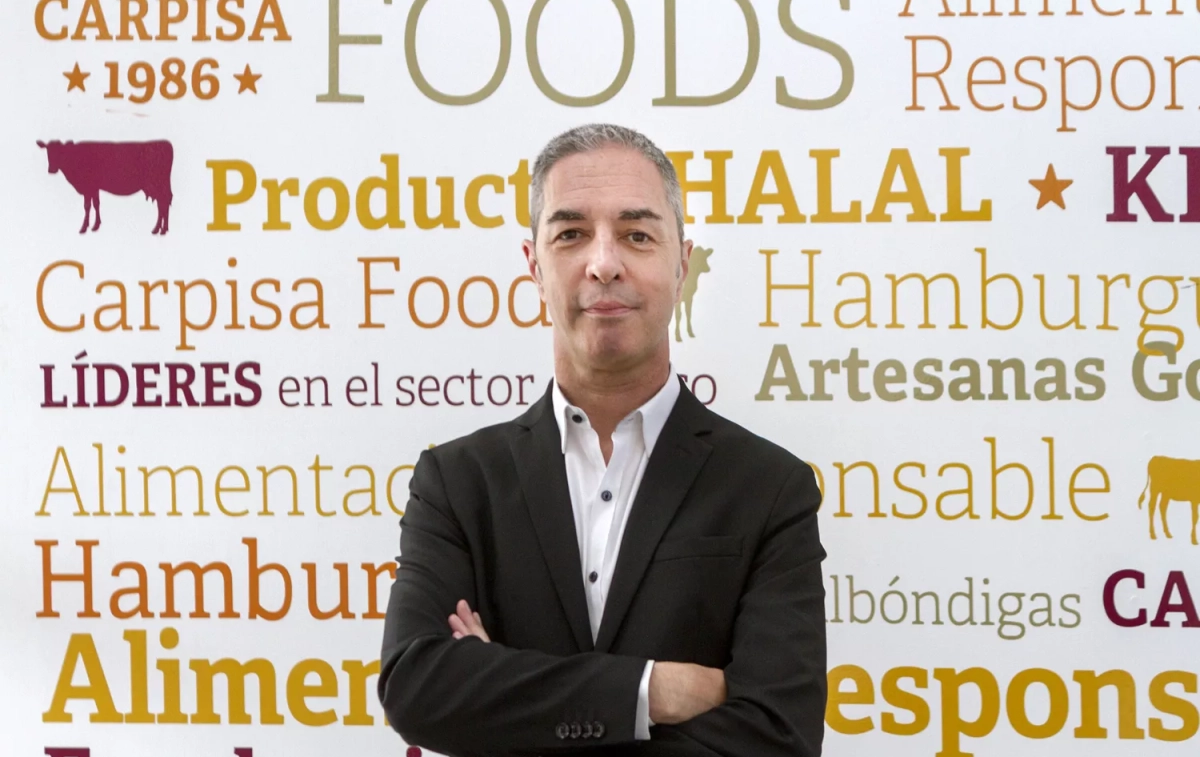 Luis Fernandes, director comercial de Carpisa Foods, la empresa que produce las hamburguesas Whopper de Burger King / CEDIDA