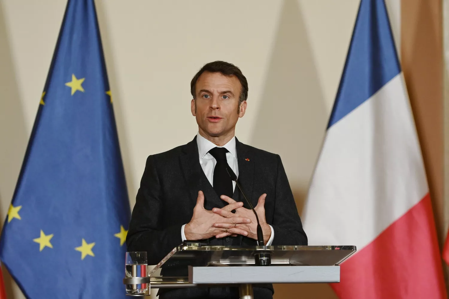 El presidente francés Emmanuel Macron promueve el veto a Shein / Alexis Sciard - EP