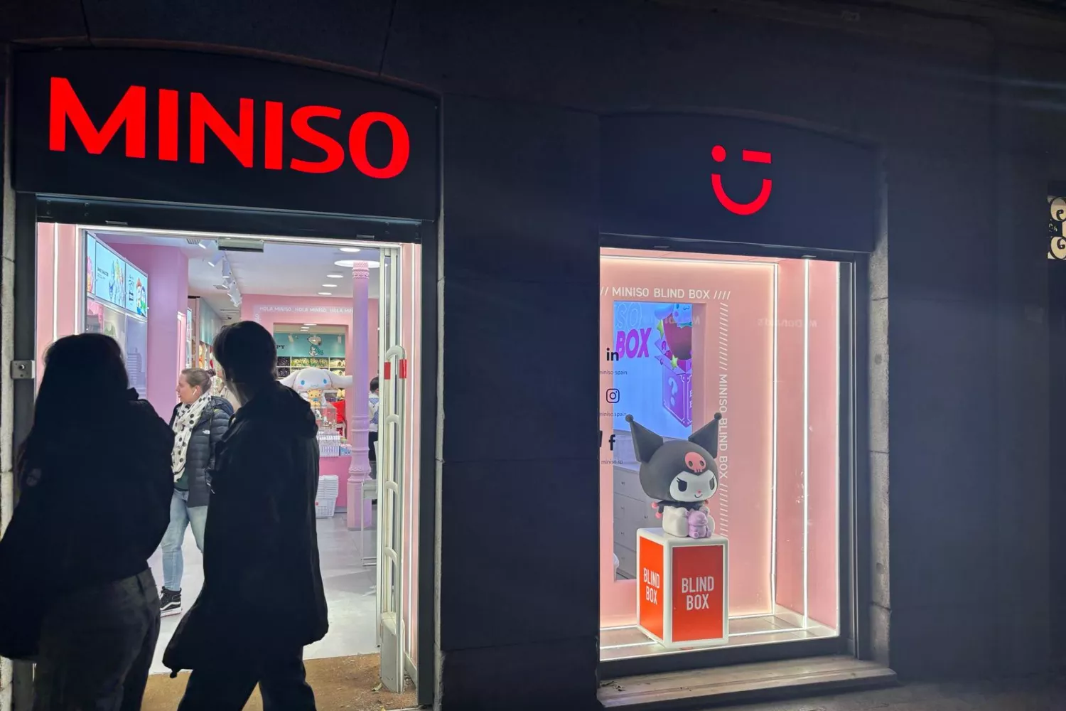 La tienda de Miniso en la calle Fuencarral de Madrid / CG