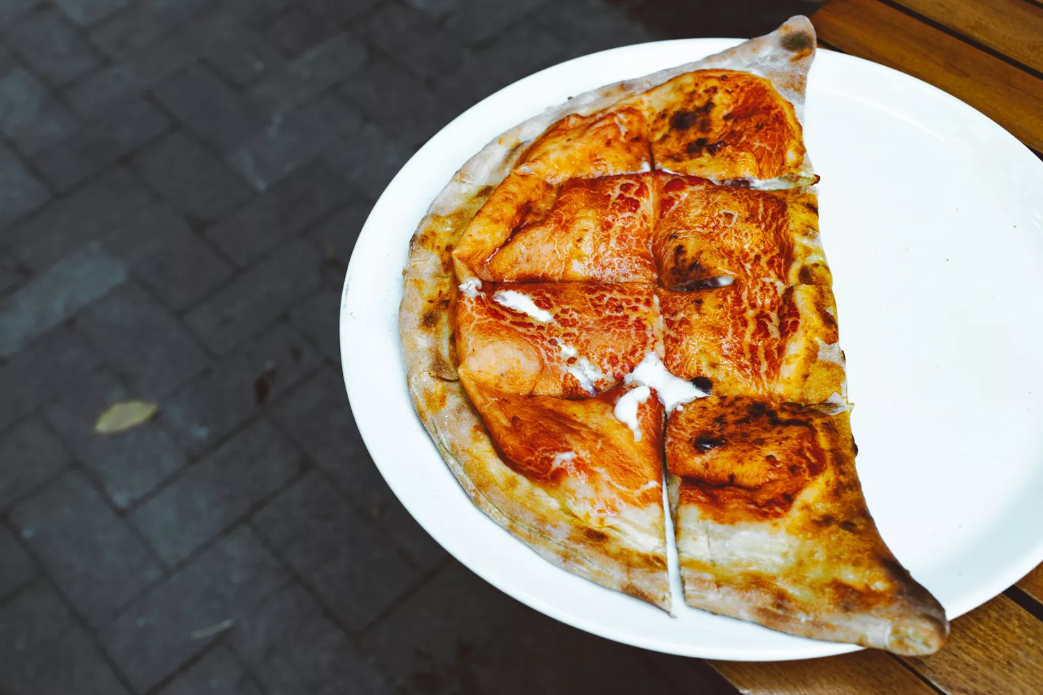 Una pizza calzone como la que vende Mercadona PEXELS