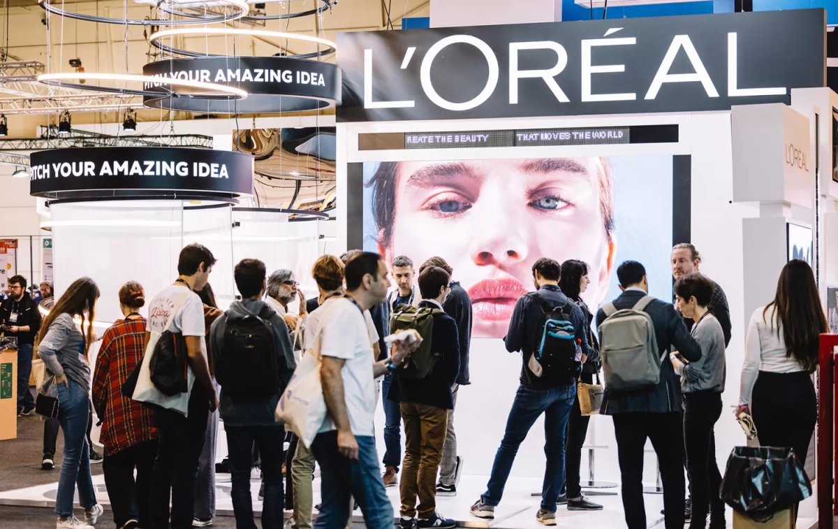 Un estand de L'Oréal / FLICKR