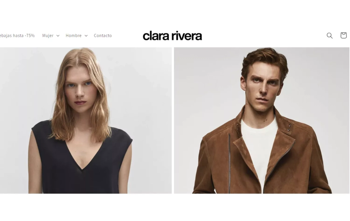 Aspecto de la web de Clara Rivera / CG