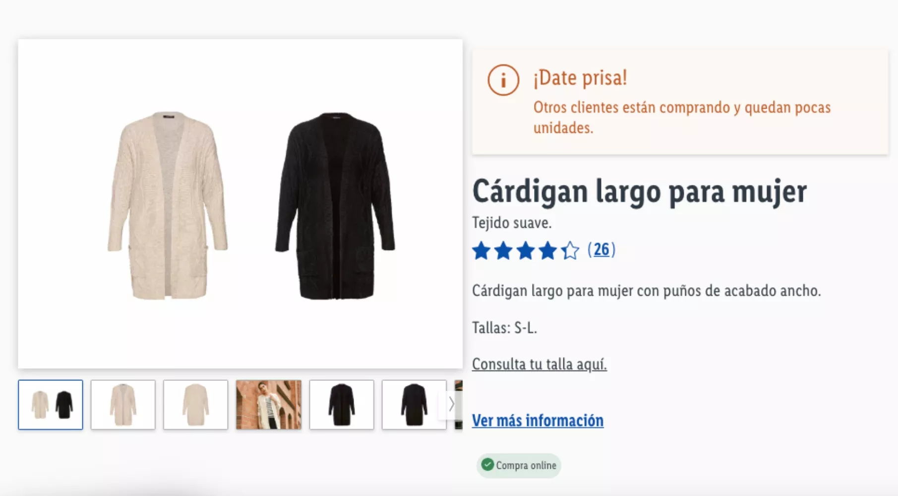 Chaqueta para la primavera que vende Lidl / LIDL