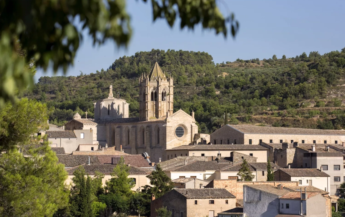 Panorámica de Vallbona de les Monges, el pueblo en el que vive Clara