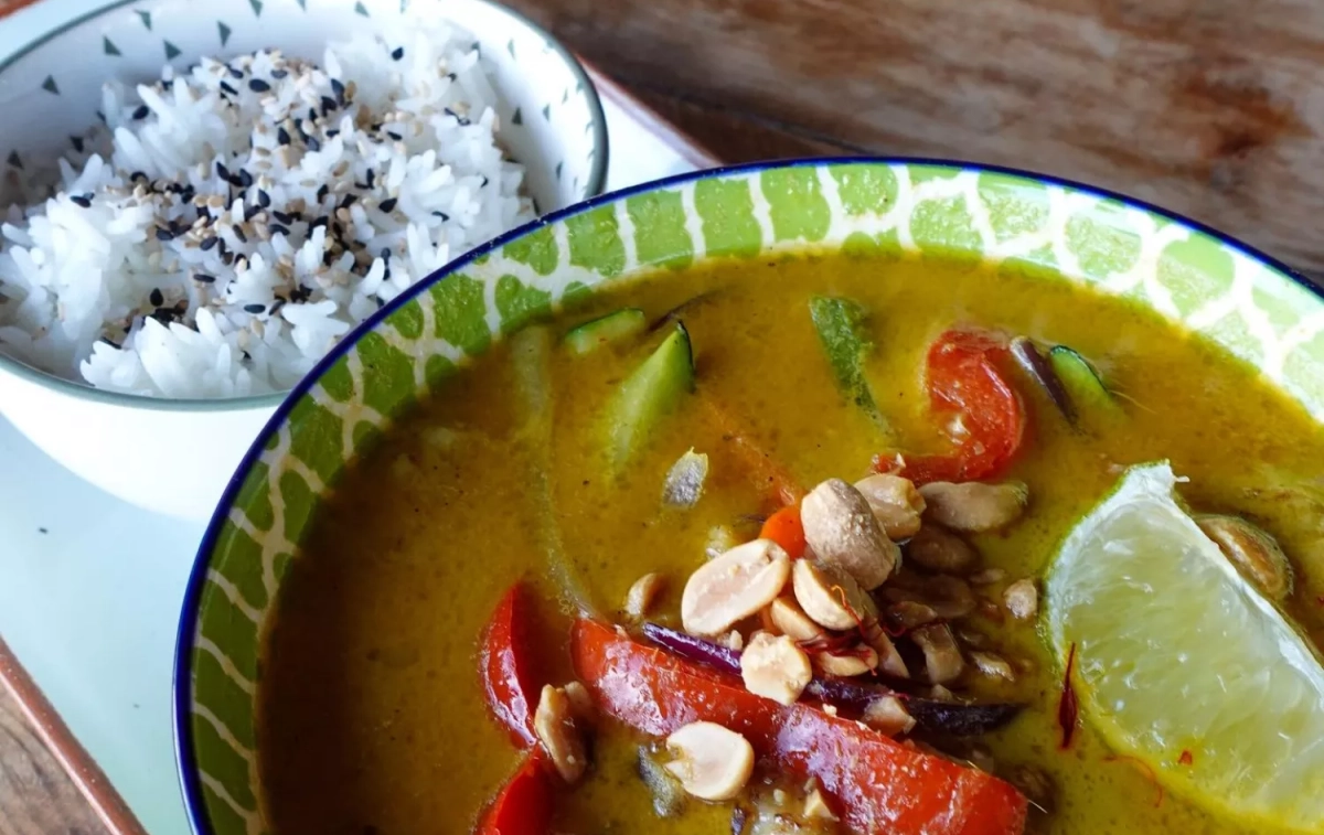 Arroz y curry apto para celíacos / VAN VAN