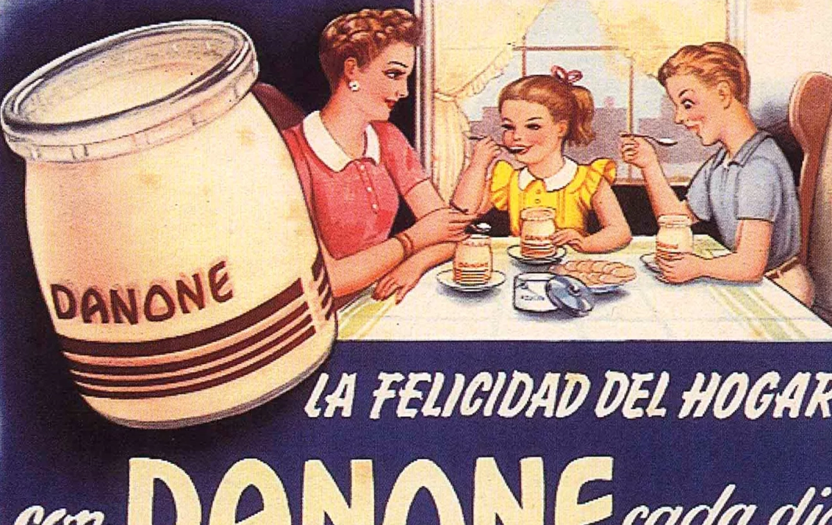 Un anuncio antiguo de Danone / DANONE