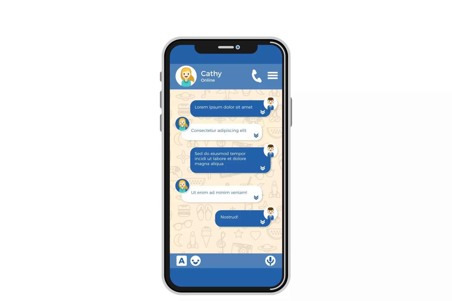 Una conversación en Telegram / FREEPIK