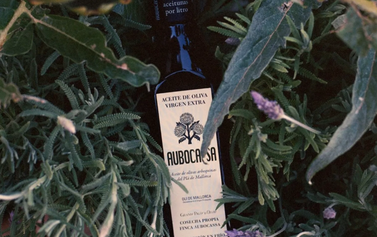Una botella de aceite de oliva virgen extra Aubocassa / CEDIDA