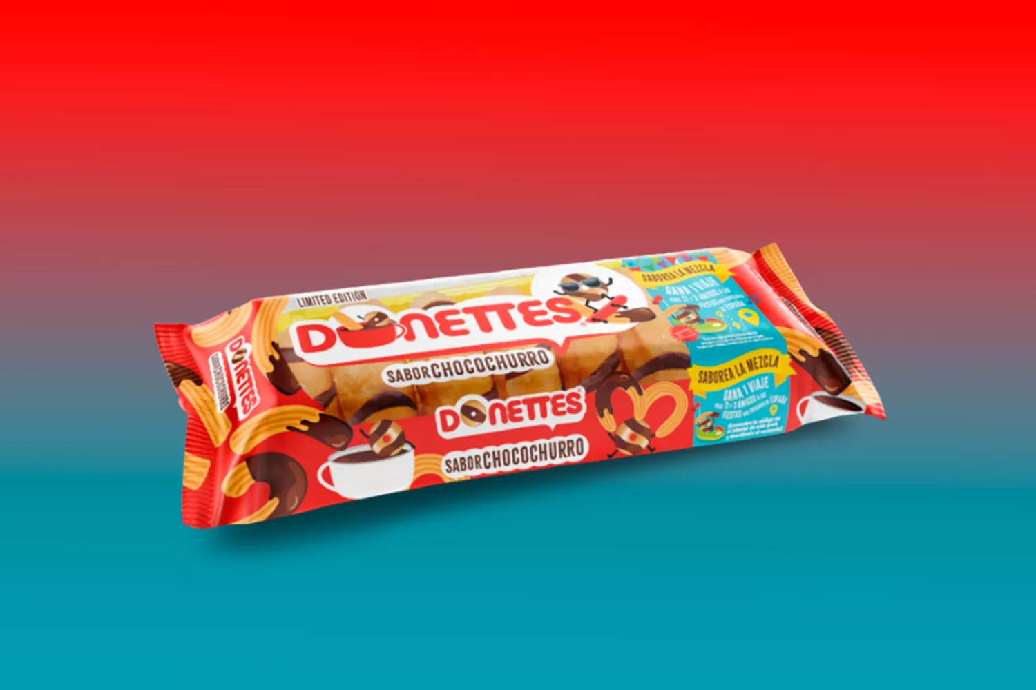 Donettes Chocochurros / Fotomontaje CG 