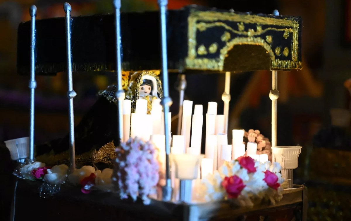 Algete expone los pasos de Semana Santa en miniatura realizados con figuras de Playmobil / ARCHIVO