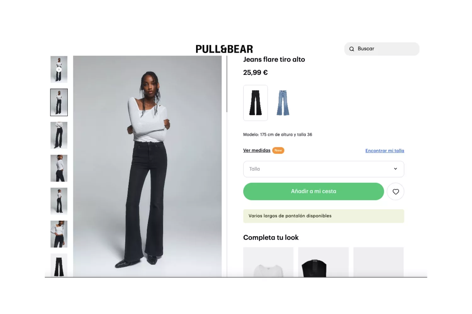 Pantalones acampanados de Pull&Bear / PULL&BEAR