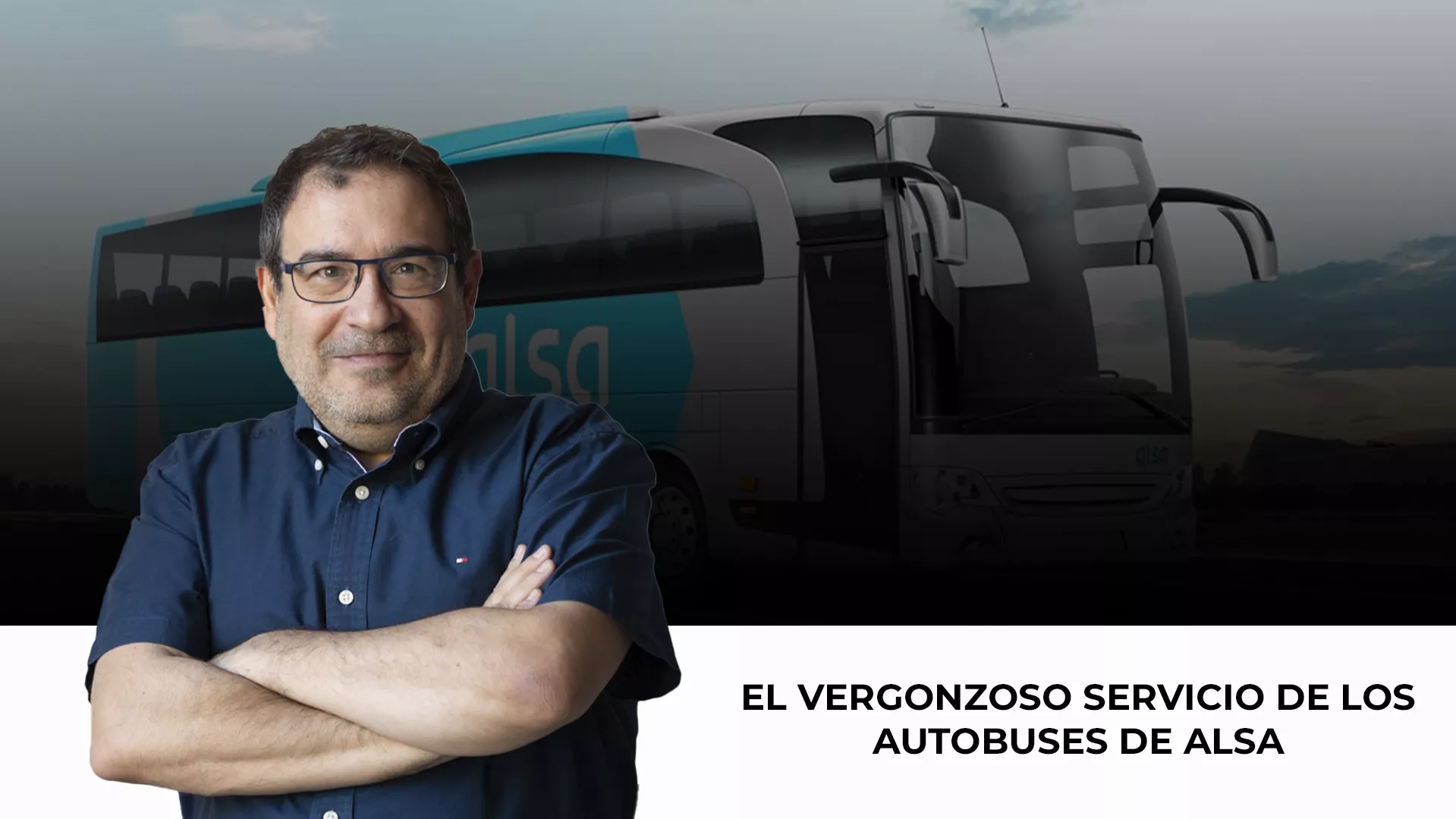 El videoblog de Alejandro Tercero, sobre el servicio de los autobuses de Alsa / CG