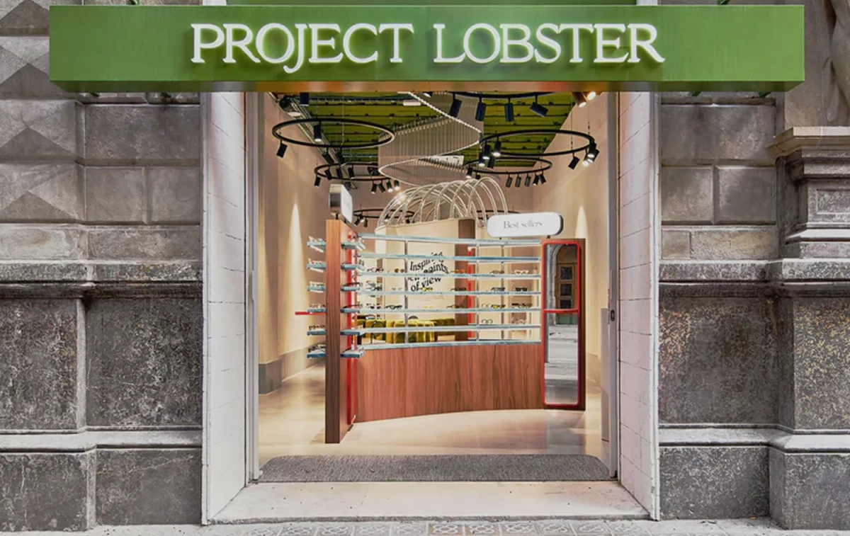 La entrada a la tienda Project Lobster de la calle Consell de Cent de Barcelona / LOBSTER