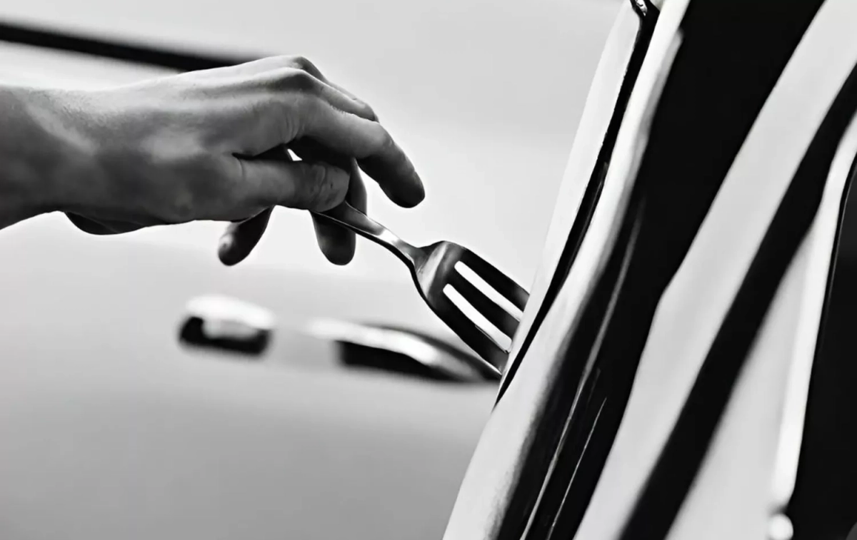 El truco del tenedor para comprobar la seguridad del coche AUTO BILD