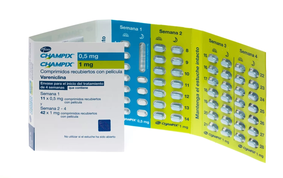 Champix (vareniclina), un fármaco para dejar de fumar / PFIZER