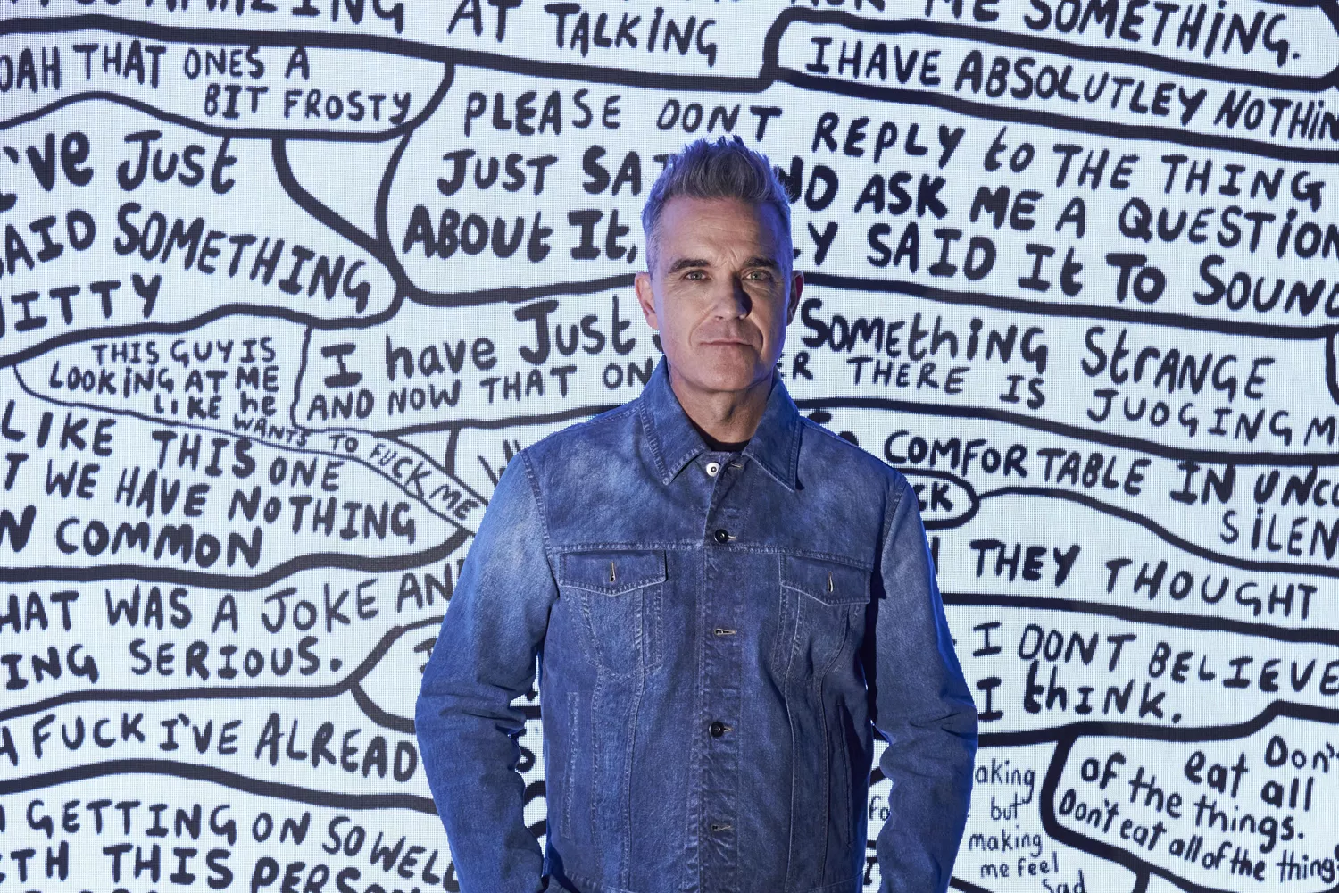 Robbie Williams en una imagen facilitada por el museo / MOCO MUSEUM BARCELONA