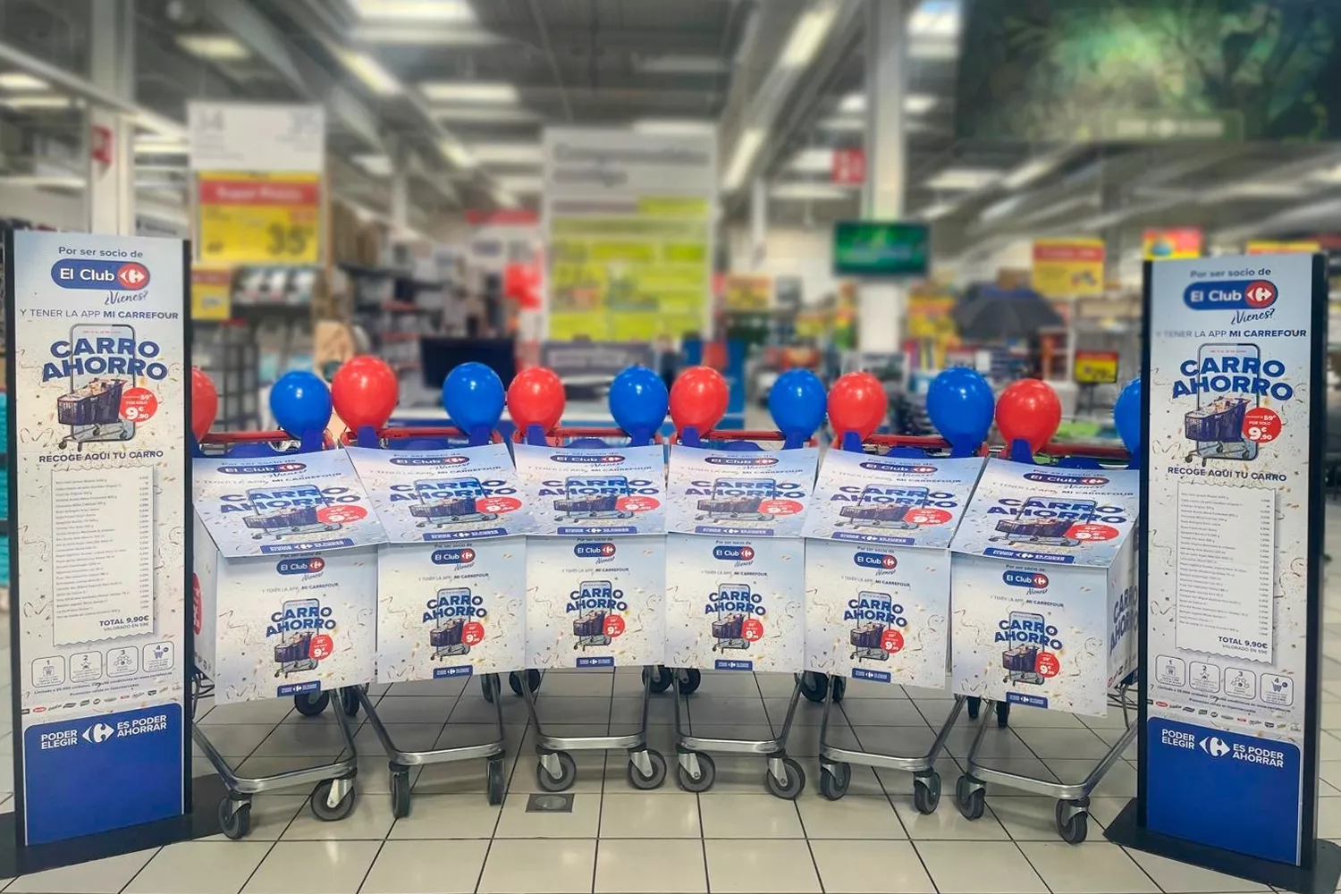 Los Carros Ahorro de Carrefour / CARREFOUR