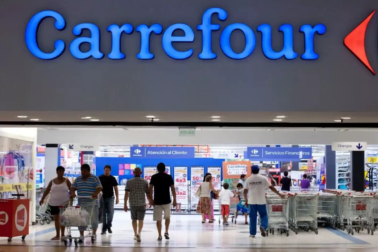 Un establecimiento Carrefour