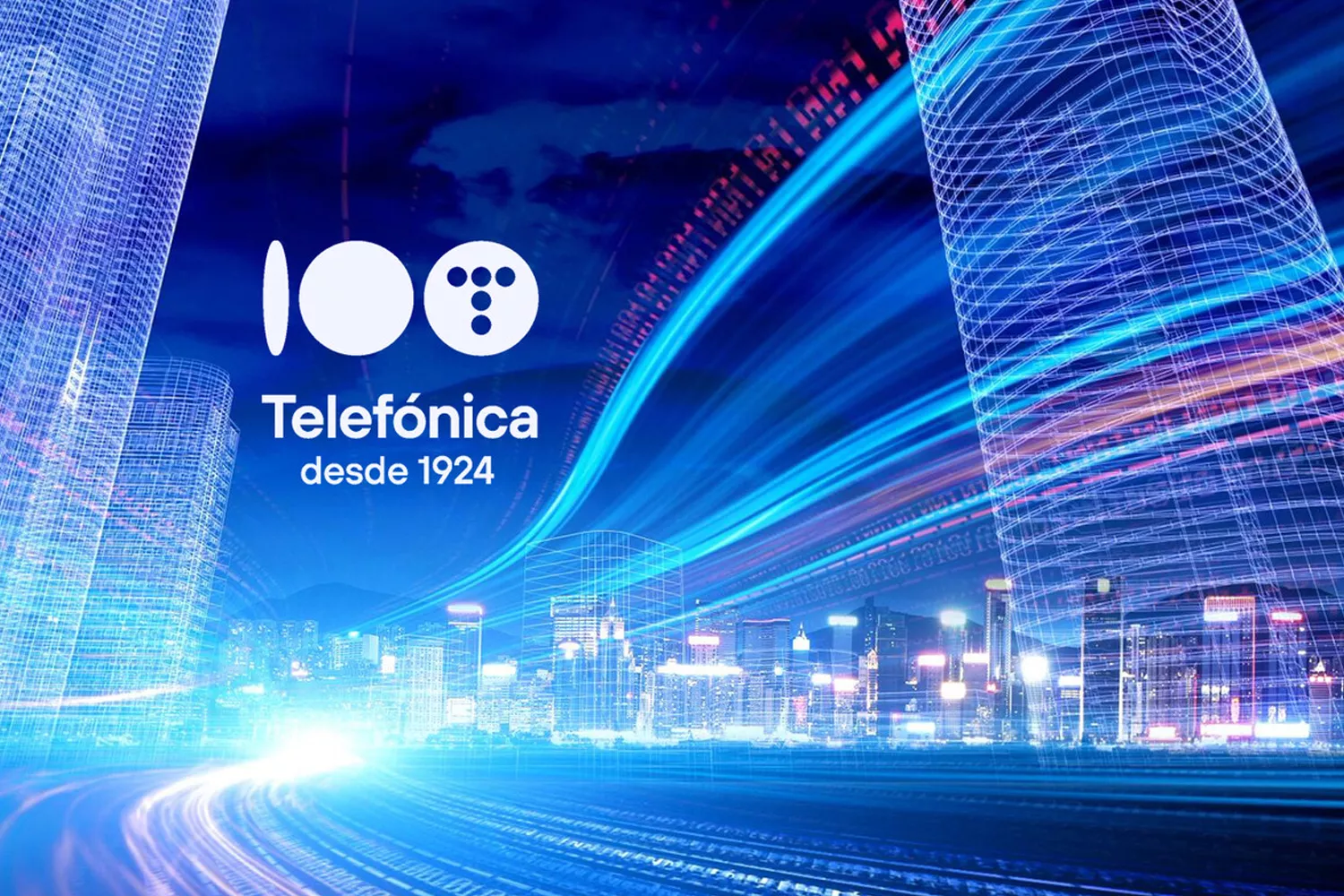 Imagen publicitaria del centenario de Telefónica, que estrena nueva melodía / TELEFÓNICA