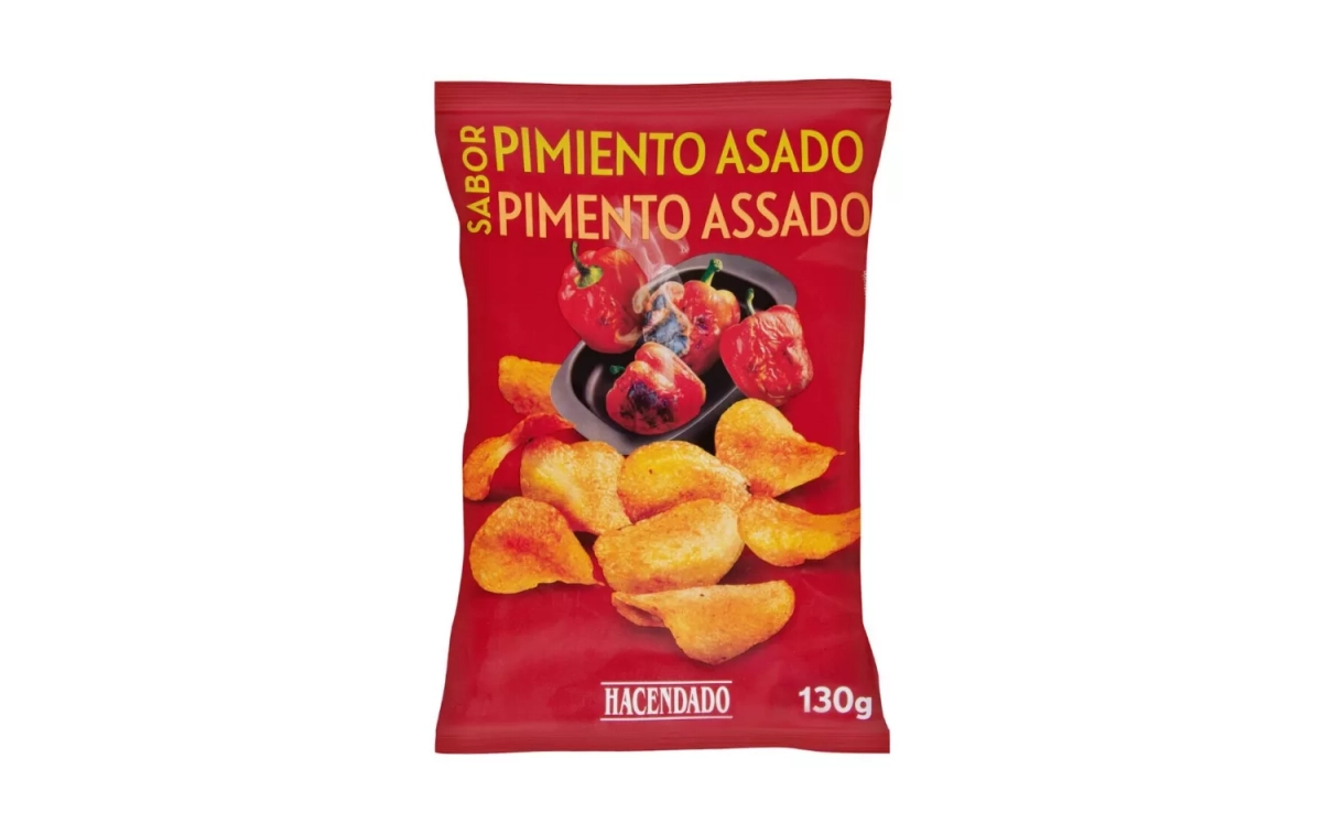 Los chips de pimiento asado de Hacendado   MERCADONA
