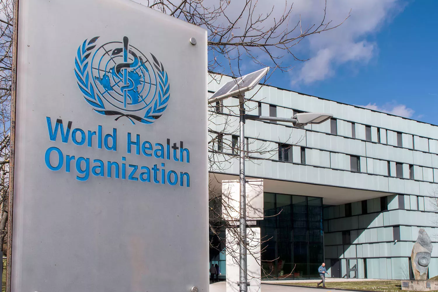 La sede de la Organización Mundial de la Salud (OMS)