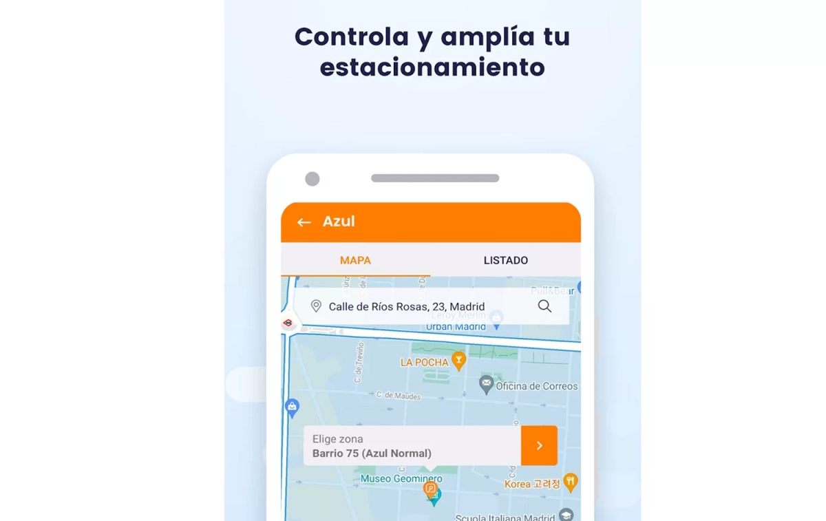 La app de Telpark / TELPARK