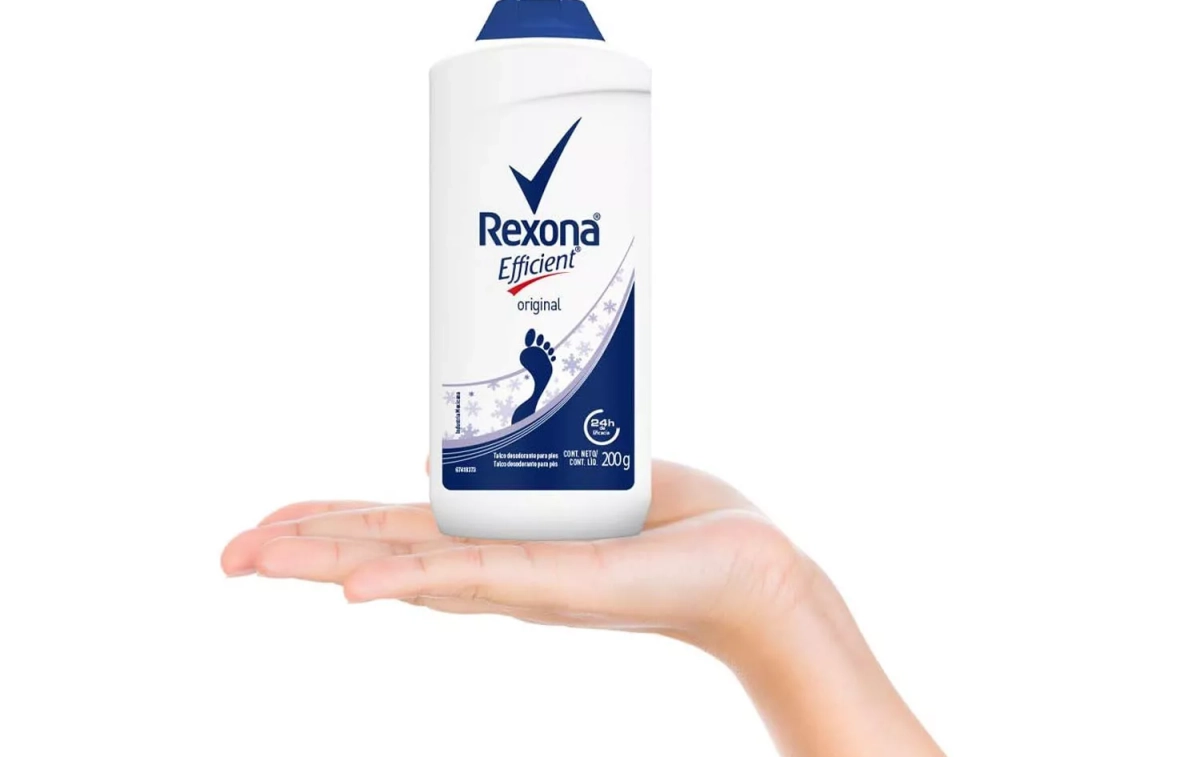 El desodorante para pies en talco de Rexona, propiedad de Unilever / AMAZON