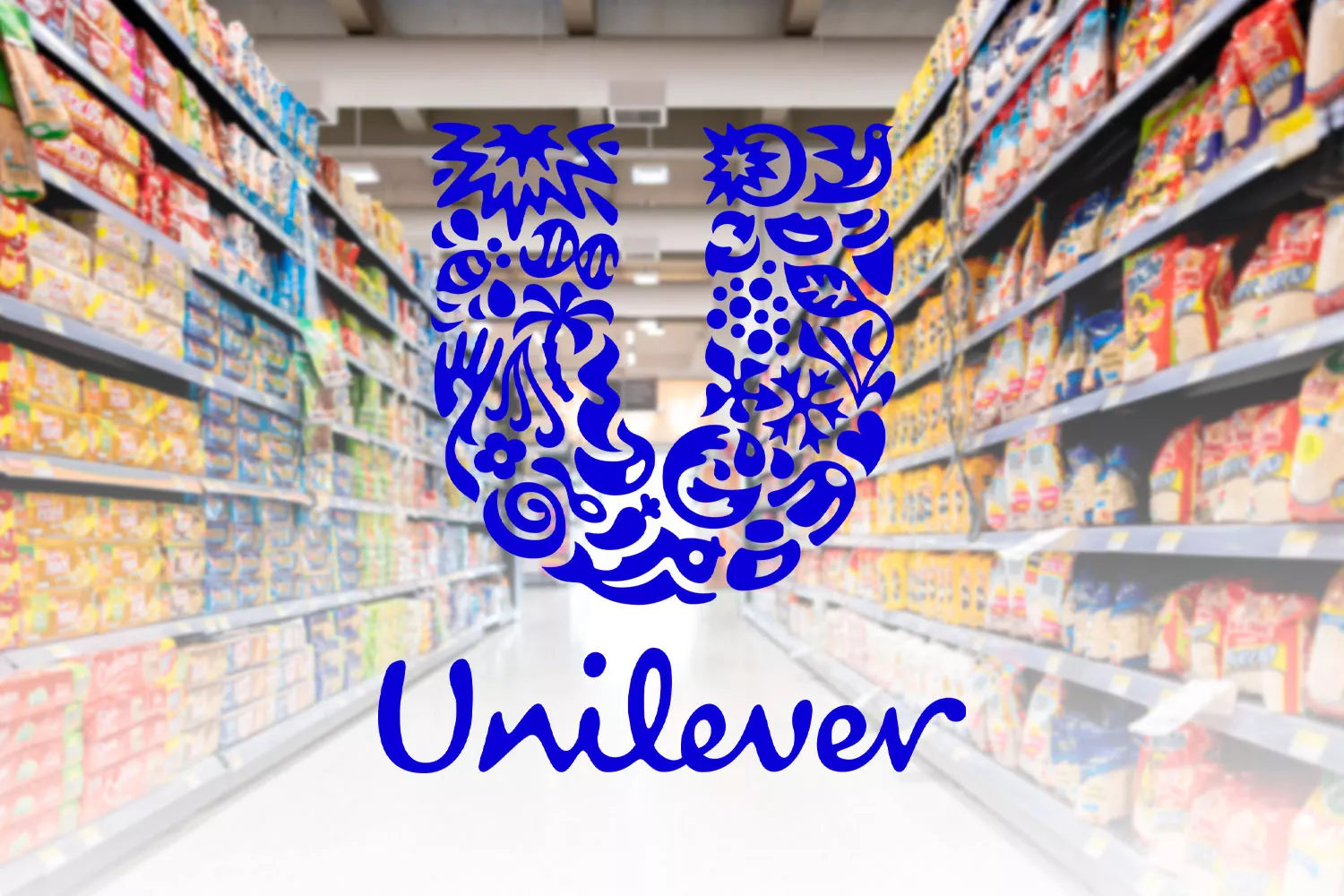 Montaje con el logo de Unilever y el lineal de un supermercado / CONSUMIDOR GLOBAL