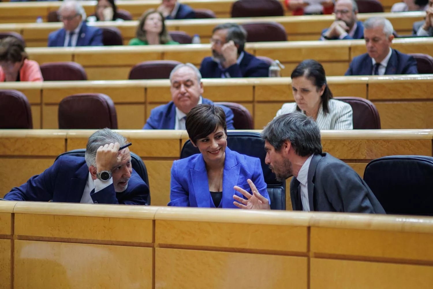 Varios políticos de España durante una sesión de control en el Senado / Alejandro Martínez Vélez - EUROPA PRESS