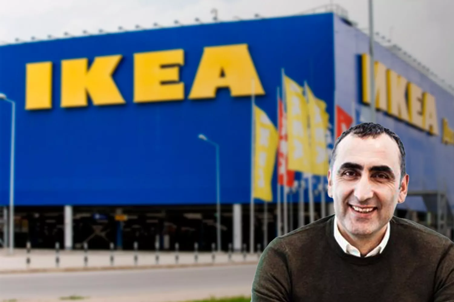 Nurettin Acar, CEO da Ikea em Espanha / Fotomontaje CG