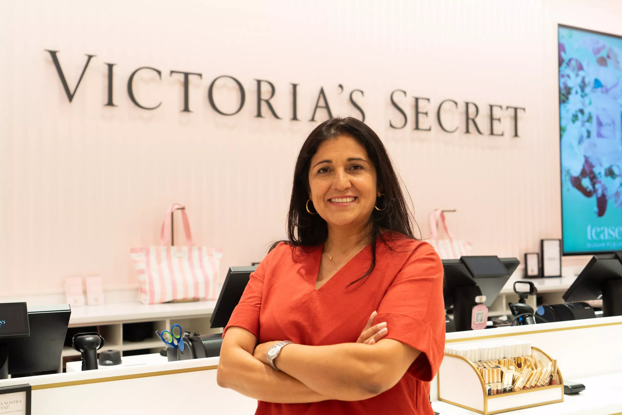 Mónica Cantor, country manager na Península Ibérica da Percassi, o grupo que gere a abertura das lojas Victoria's Secret em Espanha / GALA ESPÍN