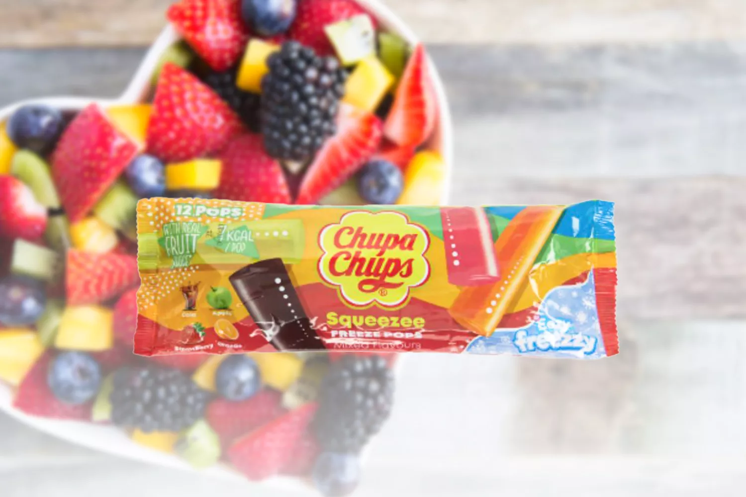 Flash de frutas marca Chupa Chups