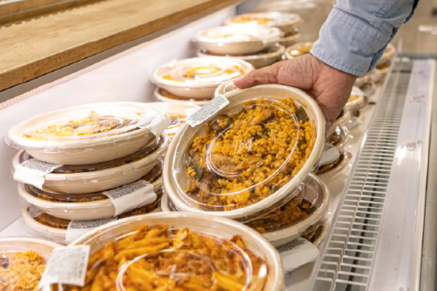 Platos preparados en un supermercado / MERCADONA