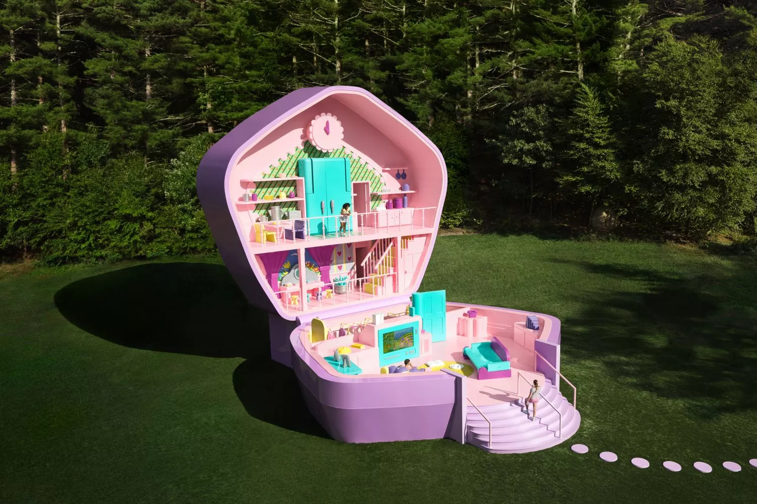 Casa-cofre de Polly Pocket a tamaño real / EP 