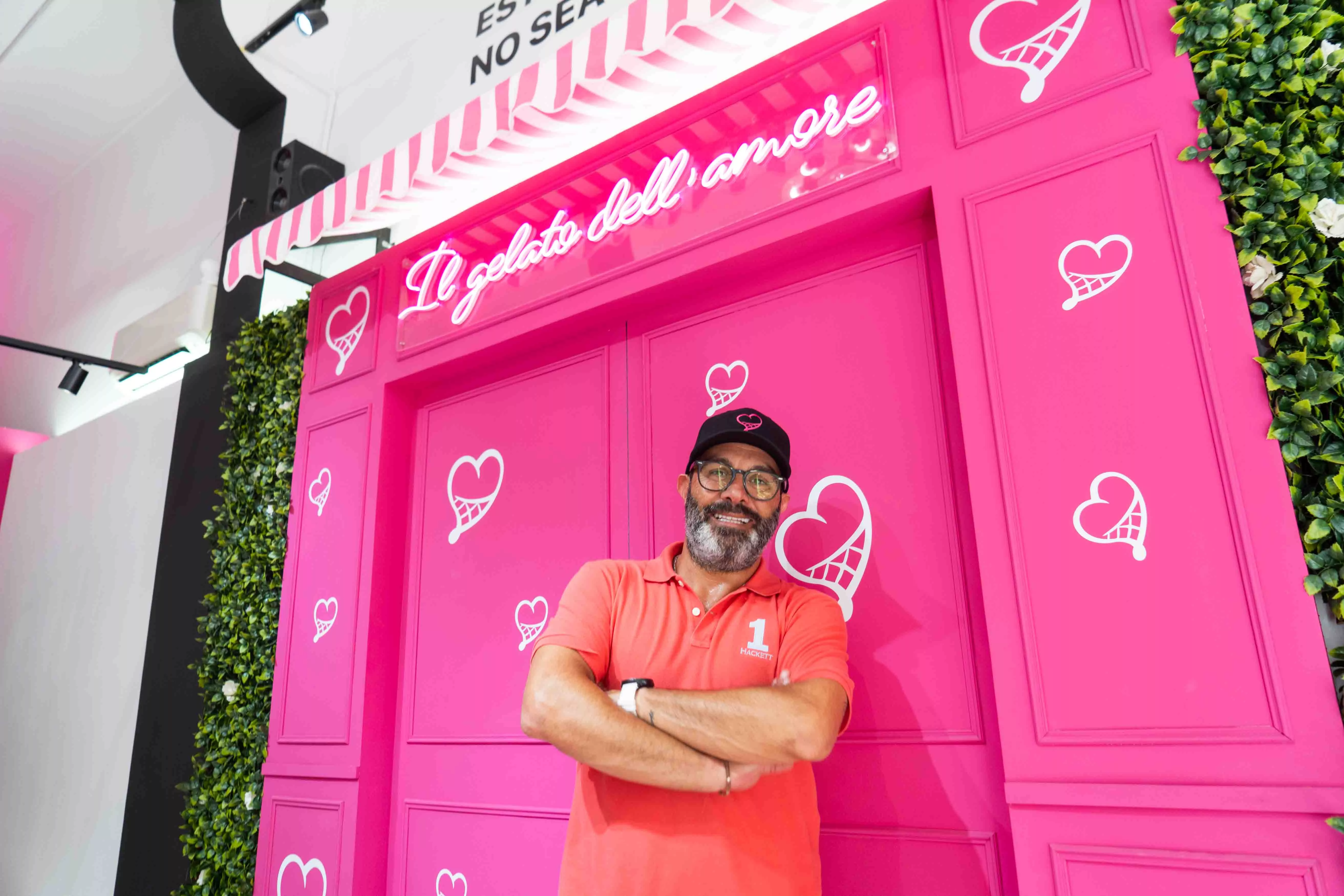 Jaume Nebot, fundador Il gelato dell'Amore, vende helados para perros / SIMÓN SÁNCHEZ