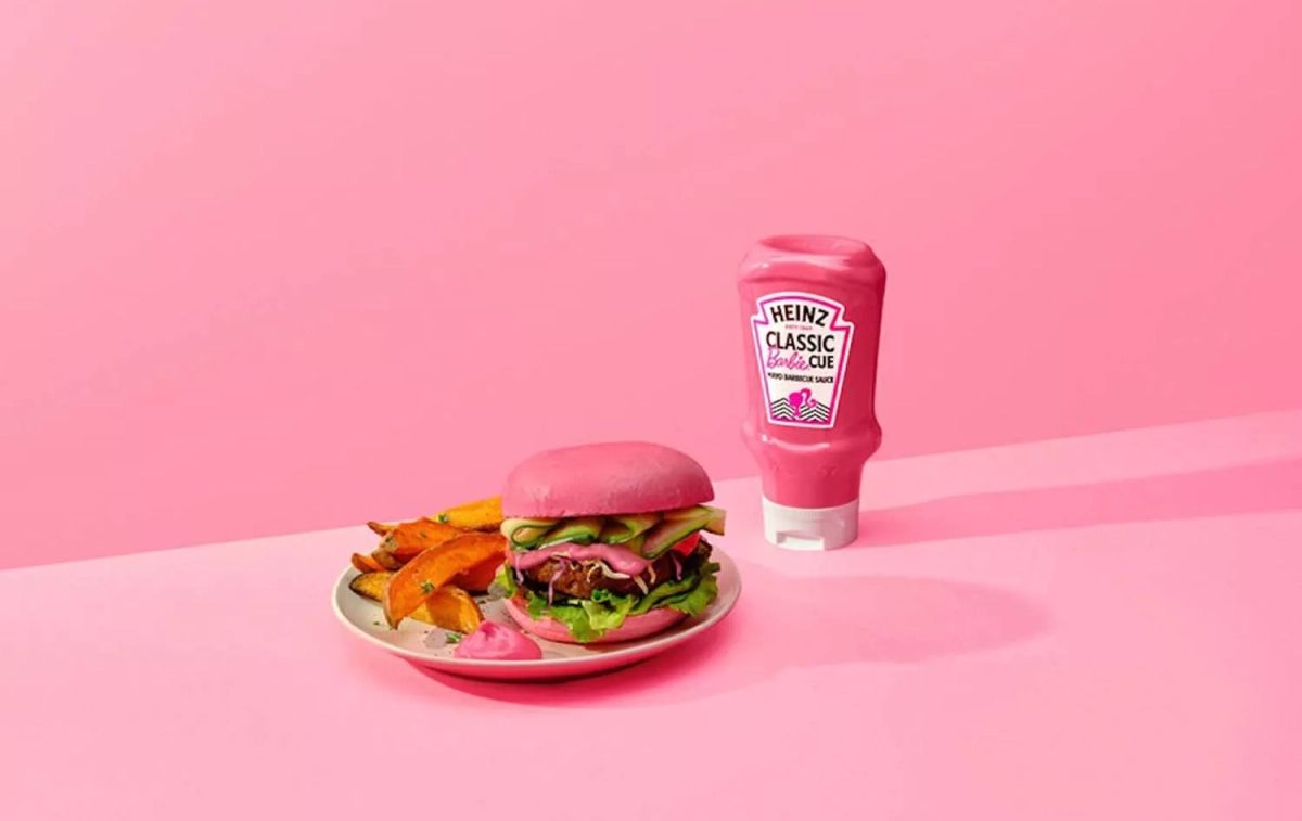 La salsa rosa Barbiecue de Heinz