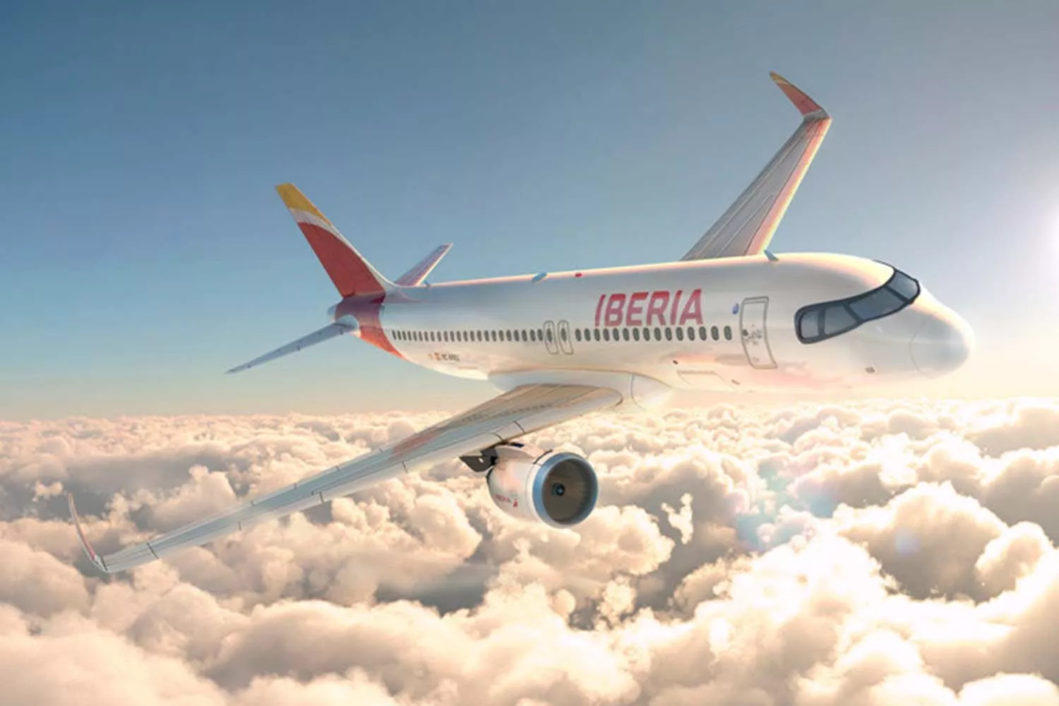 Un avión de la aerolínea Iberia / IBERIA