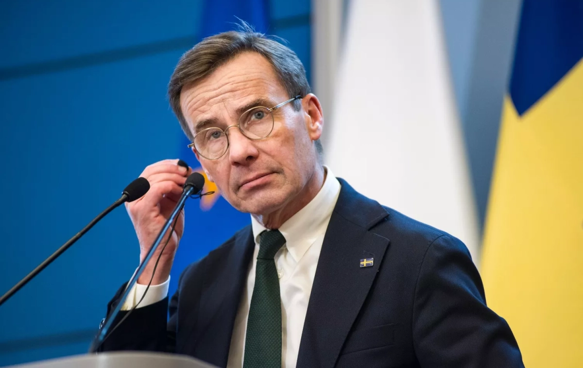 El primer ministro sueco Ulf Kristersson   Attila Husejnow   EP