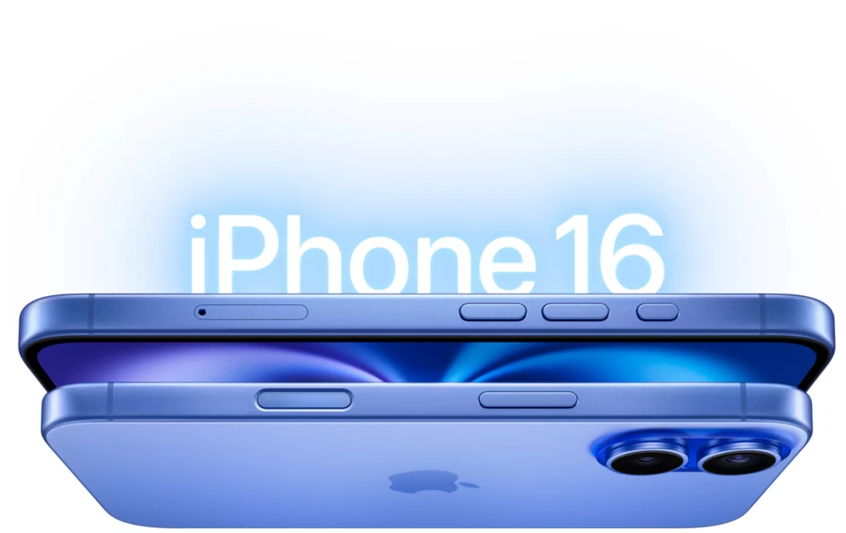 Aspecto del nuevo iPhone 16 / APPLE