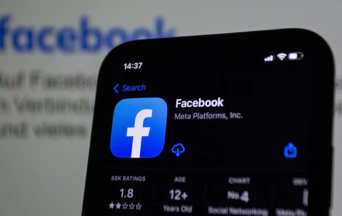 La app de Facebook, empresa que pertenece a Meta / EP - PEXELS