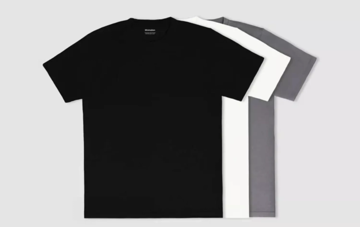 Pack de tres camisetas de la marca / MINIMALISM BRAND