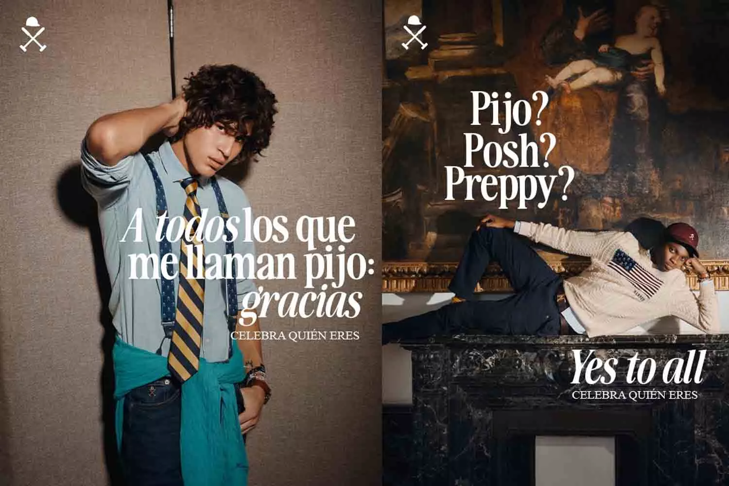 Imágenes promocionales de la marca de ropa para pijos Harper & Meyer / CONSUMIDOR GLOBAL