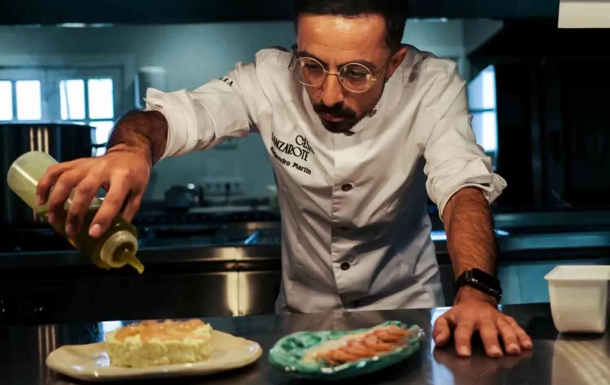 El chef del restaurante César Lanzarote / GUÍA REPSOL